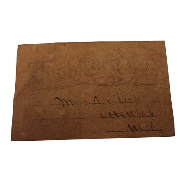 Vintage Leather Postcards With Humorous Illustrations and Quotes - Picture 8 of 10